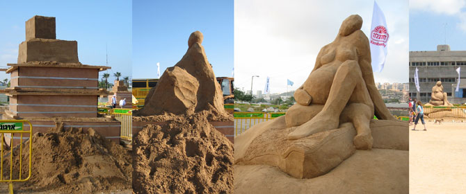 Sandsculpture Haifa Marjolijn 2005
